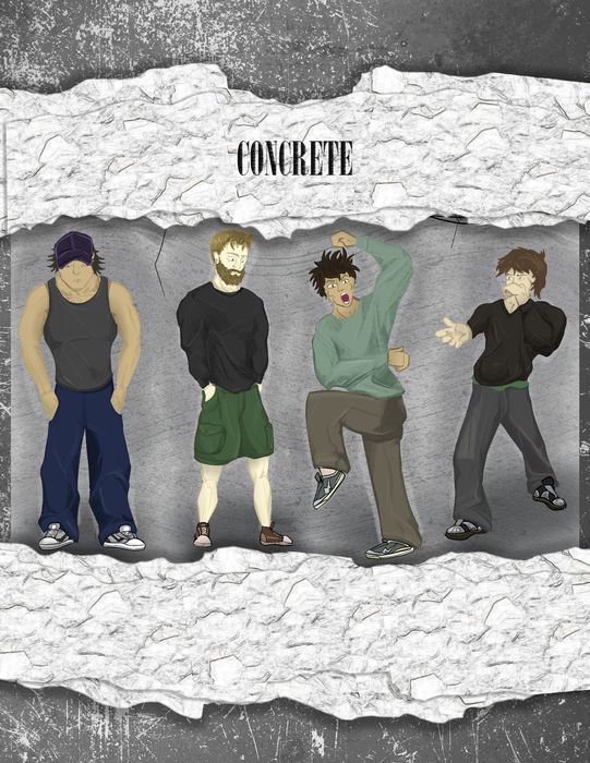Concrete lookbook illustration 1