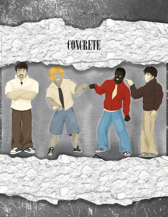 Concrete lookbook illustration 2
