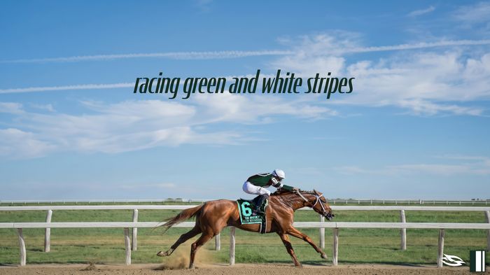 Racing Green ad — wide banner